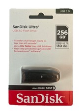 New In Box SanDisk Ultra 256GB USB 3.0 Flash Drive