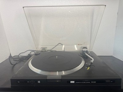 Vintage 80's Sansui FR-D25 Turntable Kept W/ Box Guide *read*