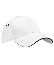 Personalised Embroidered Baseball Cap Contrast Custom Printed Hat Mens Ladies
