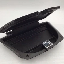 Black 08-12 Chevrolet Malibu Upper Center Dash Storage Compartment Cubby