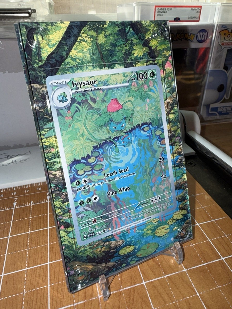 Ivysaur 167/165 Sv: Scarlet & Violet 151 Pokémon Extended Art Case