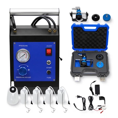 Car Brake Fluid Bleeder Kit Electric Pulsating Oil Bleeding & Exchanger Machine - Image 1 of 4