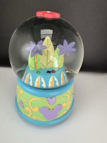 Disney Parks Exclusive It's A Small World Musical Snow Globe Hula Dancers - Picture 5 of 22