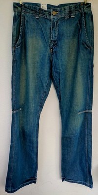 Lee Vintage Deadstock Union-Alls V-Yoke Jeans | Blue Jelt Denim | Men's Size M
