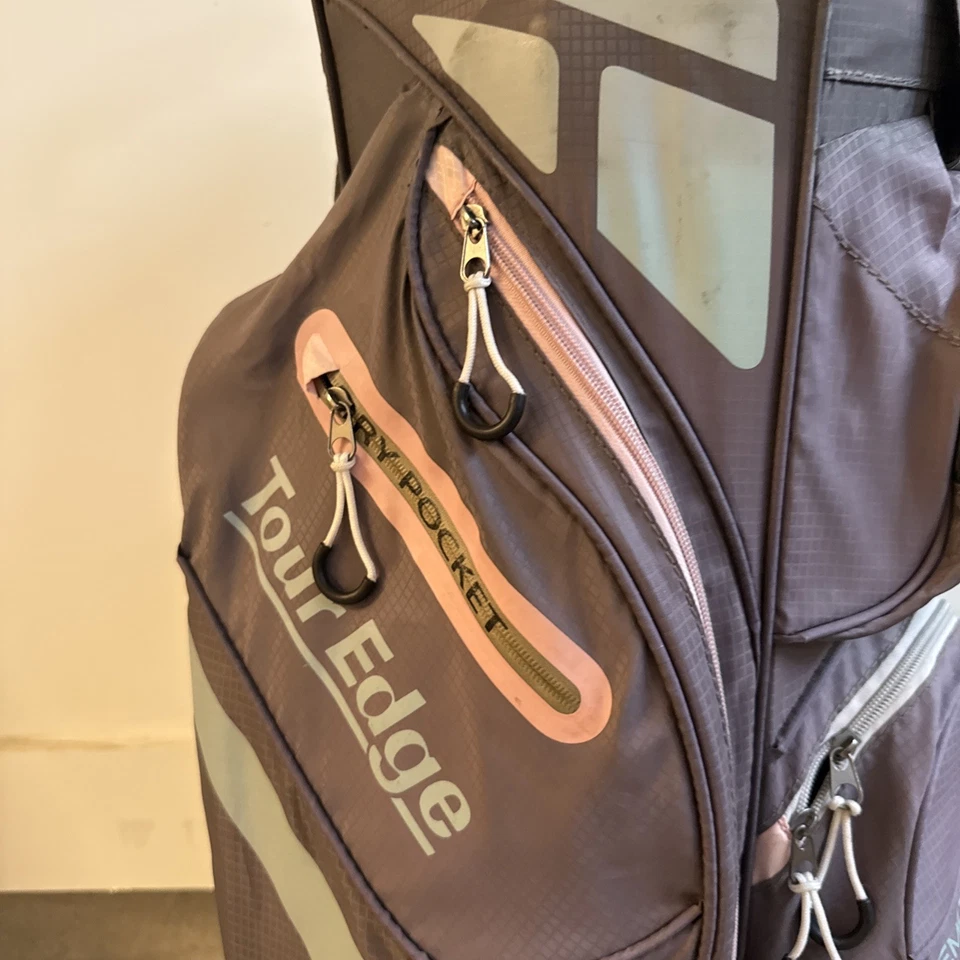 Bolsa de carrinho feminina Tour Edge lançamento quente carrinho Xtreme 5.0 rosa roxo - Imagem 4 de 4