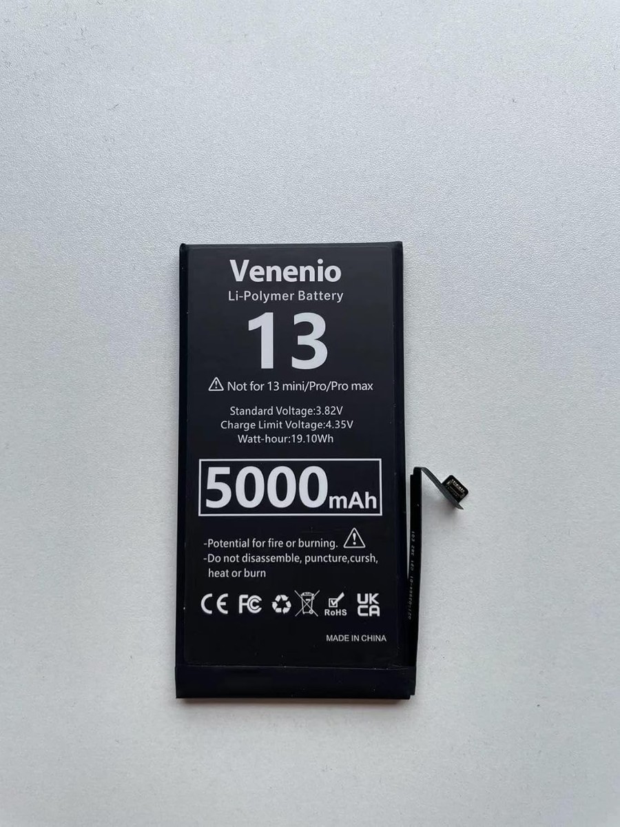 5000mAh Battery for iPhone 13 High Capacity Replacement Battery