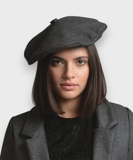 Galise Simplicitas Basque wool, reversible pattern grey squares BA02.21