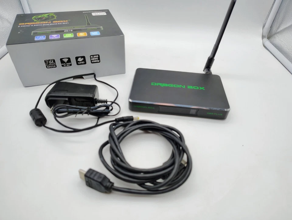 Dragon Box Tv DB5 Streaming Device Quad Core Dual Wi-Fi Smart Media No Remote - Image 3 of 4