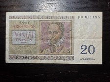 Belgium 20 Francs 1956, P-132