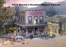 Campbell Scale Models 378 HO Sherry's Scarlet Slipper Saloon