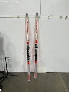 Dynastar 69 Group Dyneema Skis Red Silver DR9 EX4 Bindings Suspension