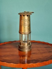 Thomas & Williams Cambrian Miners Safety Lamp – Aberdare Wales – Brass Mining
