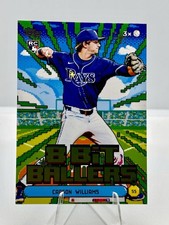 2026 Topps Series 1 Celebration - 8 Bit Ballers Carson Williams Green /99 Rays