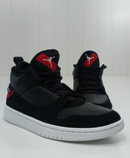 Nike Air Jordan Fadeaway Black White Red Sneakers Shoes AO1331-016 Size 6Y