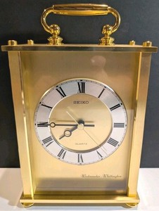 Seiko Westminster Whittington Mantel Clock | eBay