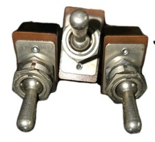 3x Vintage Toggle Switch Single Pole Jbt St12a