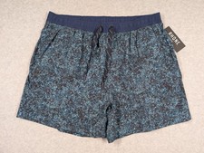 Rhone Men Shorts XL NWT 5" Pursuit Unlined Performance Navy Pebble Anti Odor