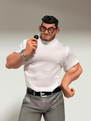 Football coach Daisuke Resin Coach Factory Figurine Collectibles