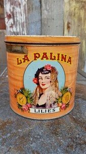 vintage La Palina cigar tin