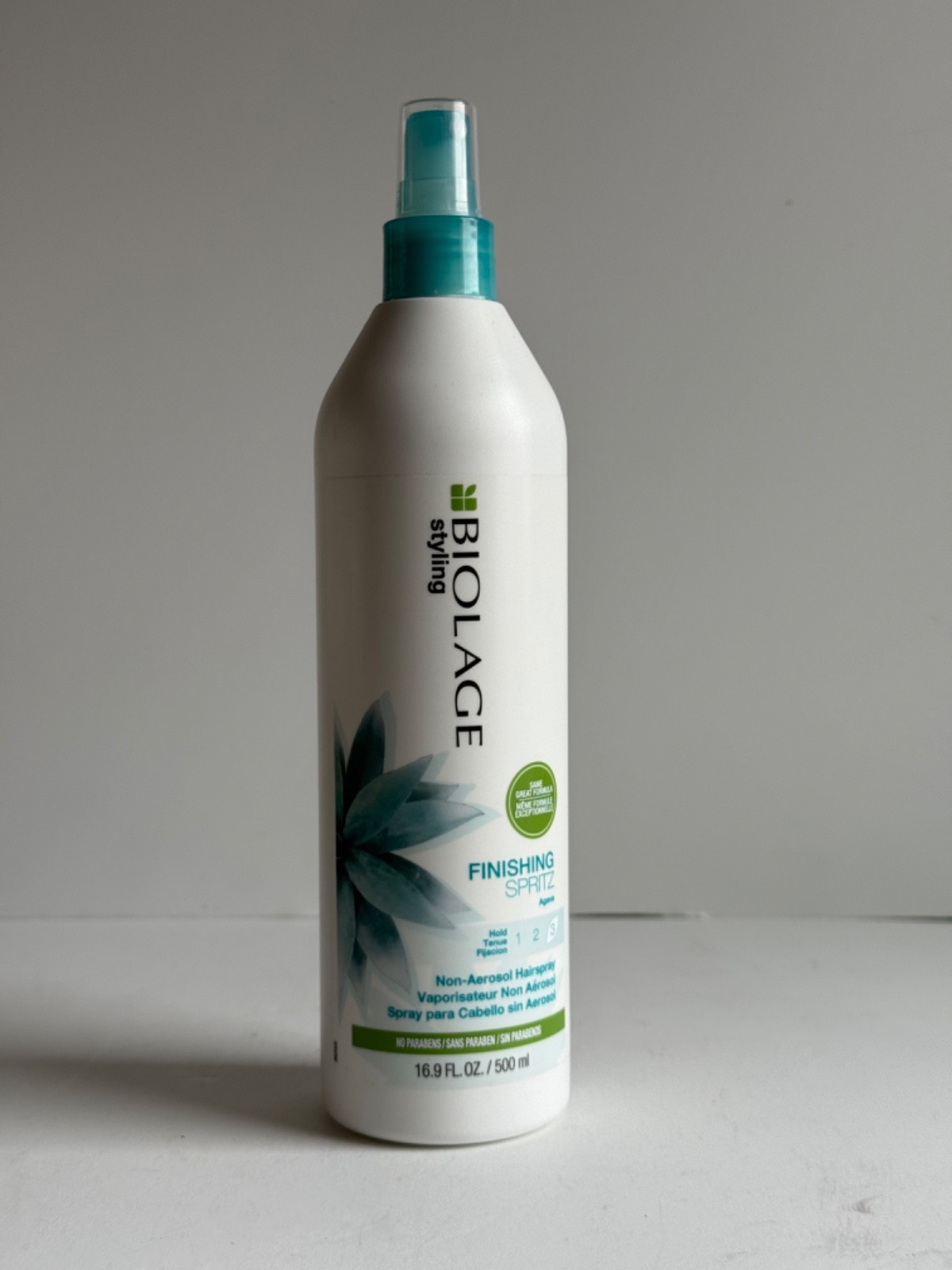1 Biolage Styling Finishing Spritz Agave Level 3 Hold 16.9 oz / 500 ml NEW!!