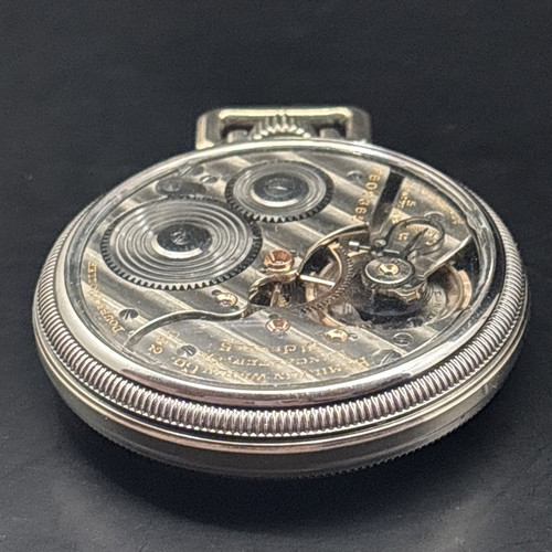 1936 Hamilton 16s Grade 992E Elanvar Pocket Watch. Serviced. Nice Watch!! - Picture 3 of 4