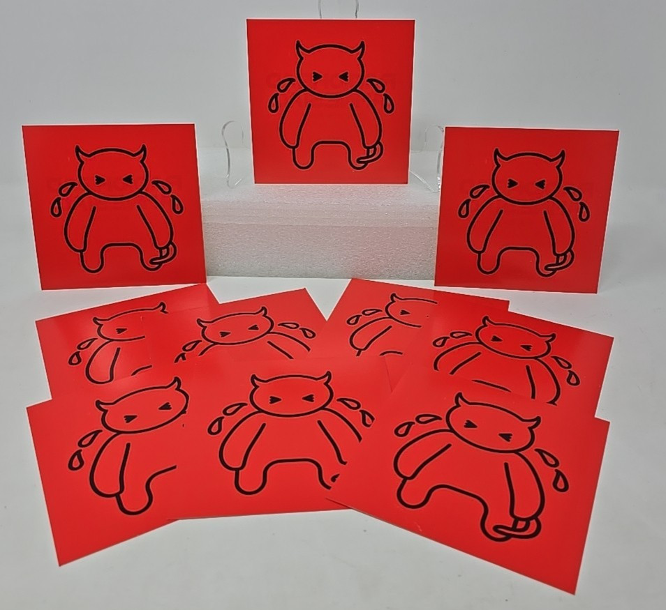 1 RADIOHEAD Promo CARD Amnesiac Album 2001 -- 5 x 5 inch