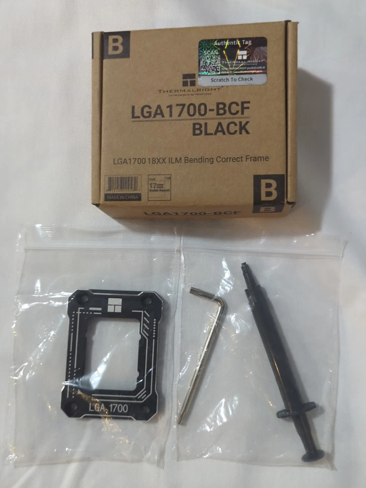 Thermalright LGA1700-BCF CPU Contact Frame for Intel 12/13/14th Gen Anti-Bend - Image 2 of 4