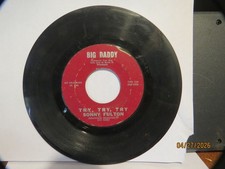 SONNY FULTON " TRY TRY TRY/LOCKED UP "   7" 45 rpm   RD F