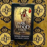 Dark Wood Tarot Mini Deck Karten Llewellyn Sasha Graham Miniatur Edition