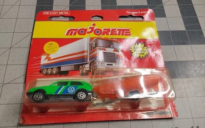 Majorette - Golf GTI & Sailing Boat on Trailer No. 338 - Sealed - Made in France - Image 1 of 4