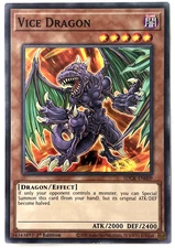 YuGiOh! - Vice Dragon SDCK-EN009 1st Edition Common