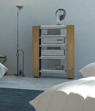 HiFi Rack HiFi Möbel HiFi Turm Audio Möbel Schnepel X-Linie HiFi-XL mit 5 Böden