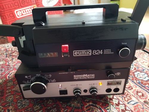 EUMIG S 824 SONOMATIC Normal 8 + Super 8 TONFILMPROJEKTOR - Foto 8 di 19
