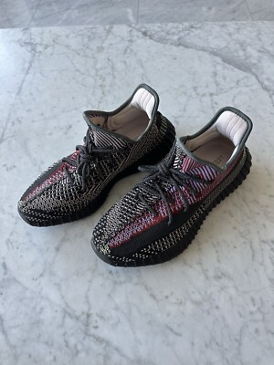 Adidas Yeezy Boost 350 V2 Yecheil Black Zebra 42.5 9.5 Kanye Mint