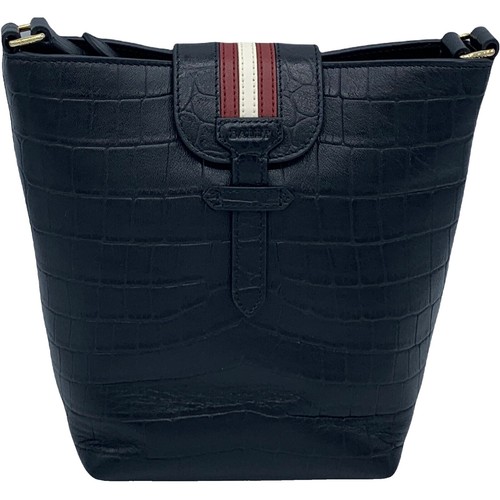 MORMYRUS Leather Drawstring Bag Handbag BLK | eBay