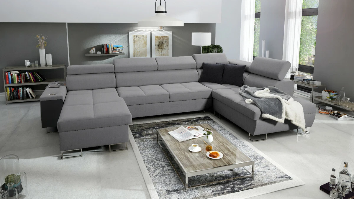 Brand New Corner Sofa Bed With Storage Morena VI