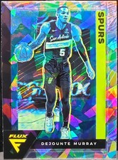 2020-21 Panini Flux Dejounte Murray Cracked Ice #158 Spurs C073