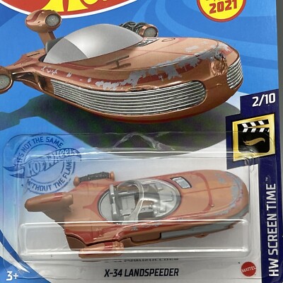 Hot Wheels Star Wars X-34 Landspeeder 12/250 HW Screen Time 2/10