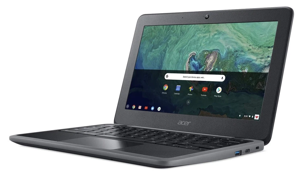 Portátil Acer Chromebook C732 11.6" 4GB RAM 32GB SSD Cromo Foto 2 de 4