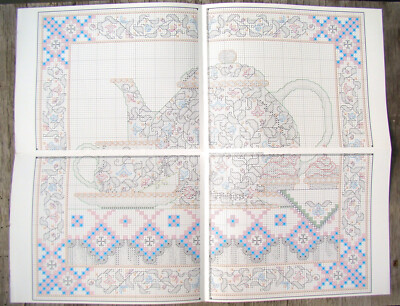 Teresa Wentzler Cross Stitch Patterns ~ Tea Fantasy Winter Winds