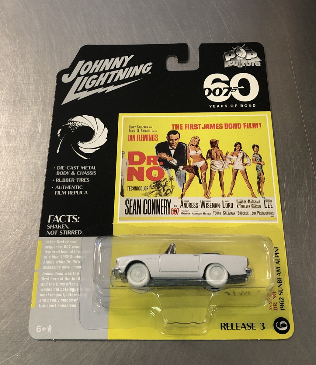007 ジェームズ・ボンド ミニカー　Johnny Lightning ミニカー 007 1/64 Johnny Lightning マスタング・マッハ1 赤