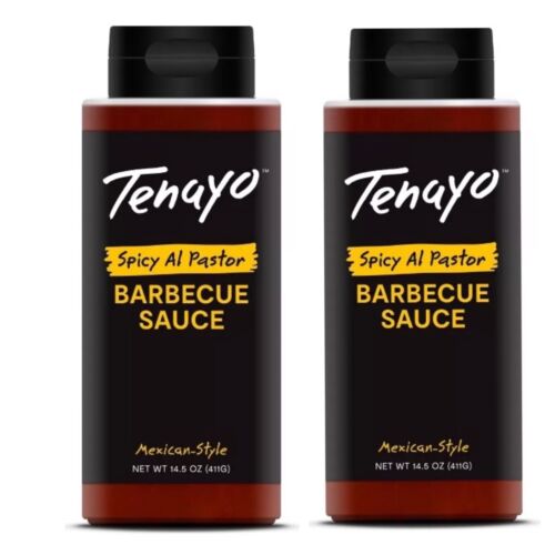 2 Pack Tenayo Spicy Al Pastor Barbecue BBQ Sauce - Mexican Style 14.5 oz