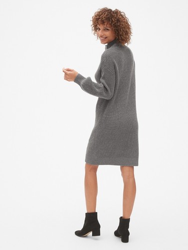 NWT Gap Cozy Blouson Sleeve Turtleneck 