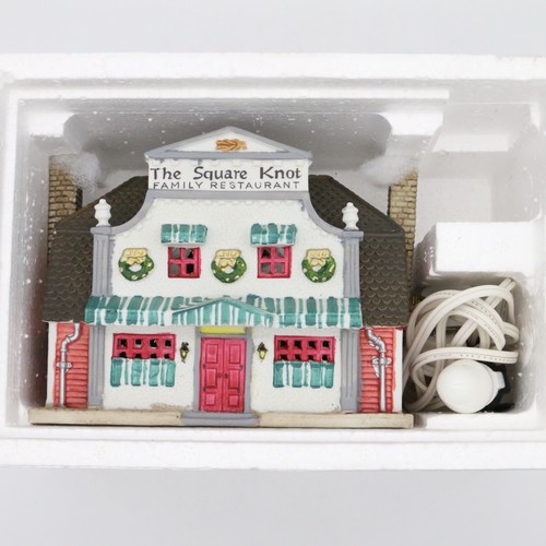 Lemax 1994 The Square Knot Rest Hearthside Dickensvale Caddington Lighted House - Bild 11 von 17