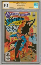 Paul Kupperberg Signed 1st Ambush Bug CGC SS 9.6 DC Comics Presents #52 Superman