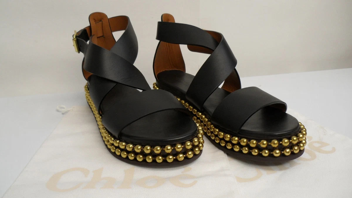Chloe studded sandals shop