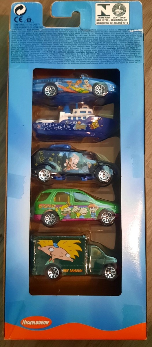 Matchbox 5 pack 2002 Nickelodeon sealed mint in box includes