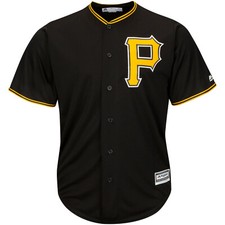 MLB Baseball Trikot Pittsburgh Pirates schwarz Cool base Majestic Jersey
