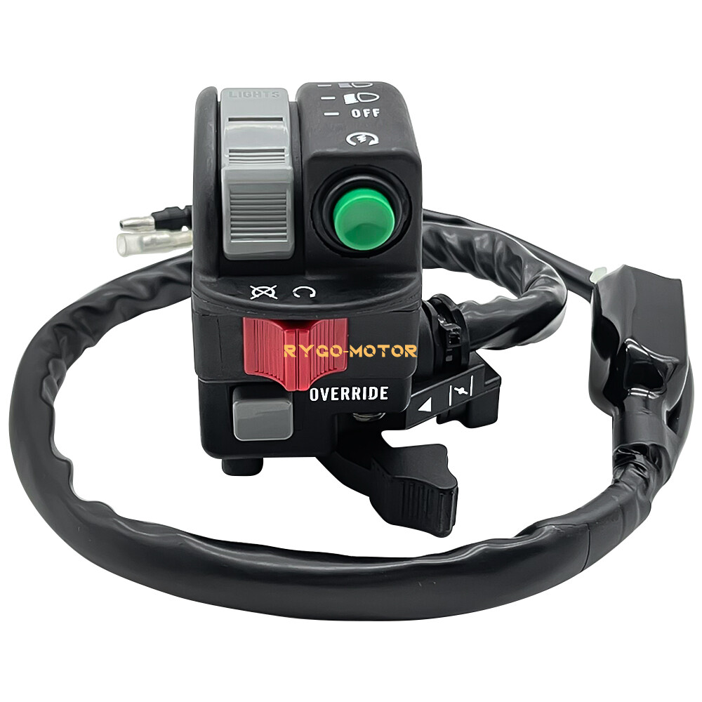 Handlebar Start Stop Switch Headlight for Kawasaki Prairie 300 360