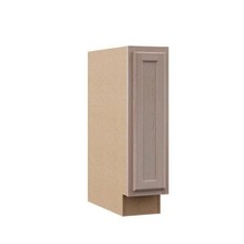 Kitchen Cabinet Assembled Base w/Recessed Panel Adjustable 9 X 24 X 34.5 In.